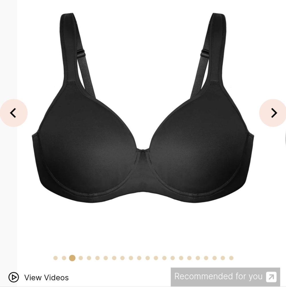 NWT Black Joan HSIA Bra - Picture 4 of 9
